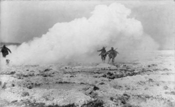 La guerra duró poco más