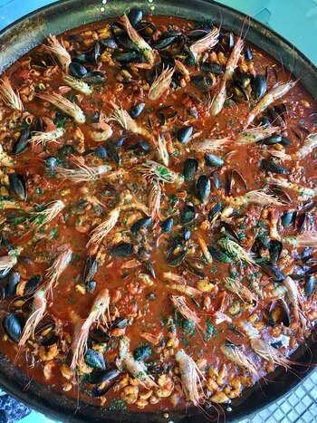 La gran cazuela que ofrecen