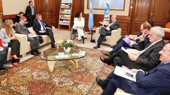 Michetti, el secretario general de