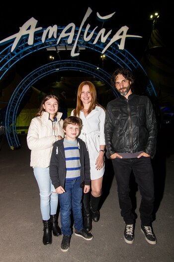 Agustina Kämpfer y su novio