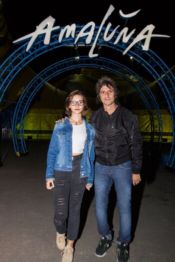 Diego Peretti y su hija