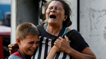 Familiares de los presos en