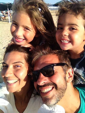 Martin Ciccioli junto a Carolina,