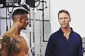 Davide Iovinella conoció a Rocco Siffredi, quien lo llevó a su academia y lo bautizó Davide Montana