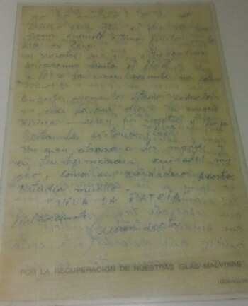 La carta que sus hijos