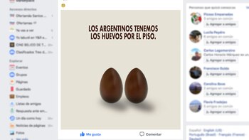 Esta semana circuló un meme