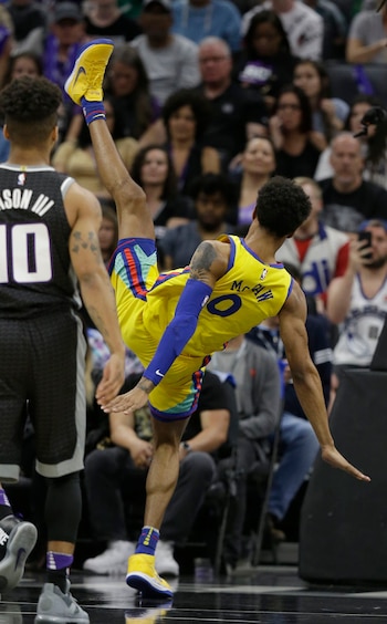 El momento de la caída