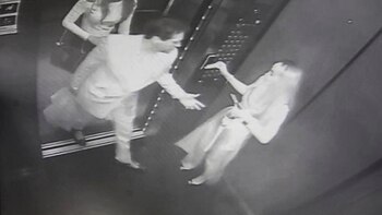 Las cámaras de seguridad muestran