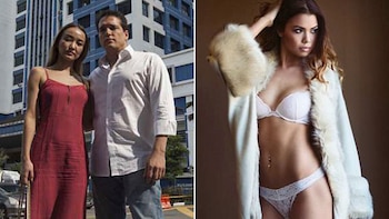 Luma Almaz y su marido