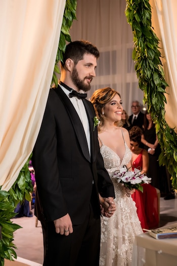 Dalma y Andrés, ante el