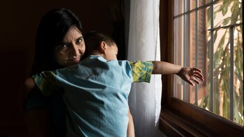 Feriado en casa, con el