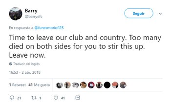 “Tiempo de irte de nuestro