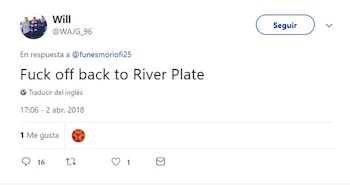 “Vete a la mierda de