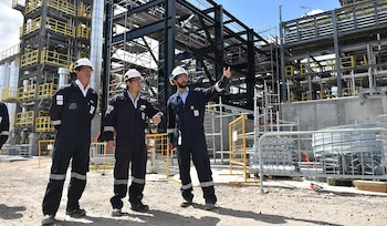 El intendente de Campana visitó