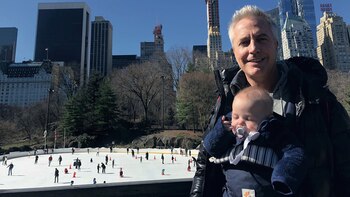Marley y Mirko en Nueva York listos para empezar una nueva temporada de Por el mundo.