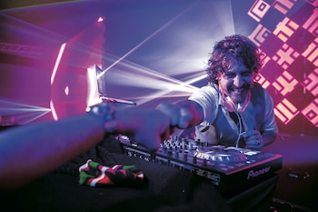 La musicalización estuvo a cargo de Mariano Legui, de Dixi DJS, amigo de la familia.