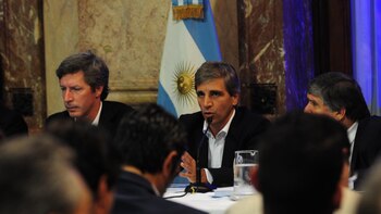 El ministro de Finanzas, Luis Caputo