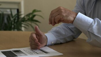 Las manos de Jorge Vasconcelos