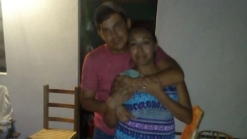 Otra de las fotos subidas por Cynthia “N” durante su falso embarazo