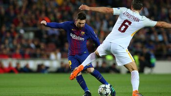 Lionel Messi fue titular ante