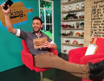 Durante su paso por Ecuador condujo “Hoy cocino por ti”, un programa matinal en el que se realizaban competencias de cocina