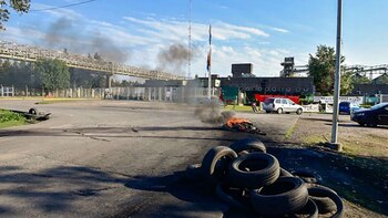 Así amaneció la planta de