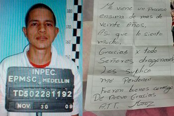 José Edilberto Muñoz se escapó