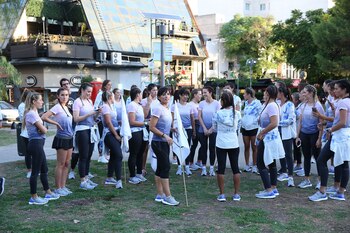 Listas preparadas… ¡ya! Las chicas