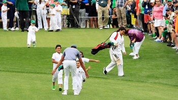 Tras lesionarse pudo ponerse de