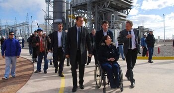 Mindlin, junto a Gabriela Michetti