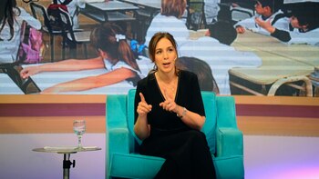 La gobernadora María Eugenia Vidal