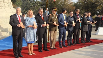 El homenaje fue encabezado por