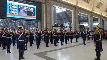 La Fanfarria Militar en Retiro