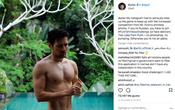 Mi instagram se tuvo que