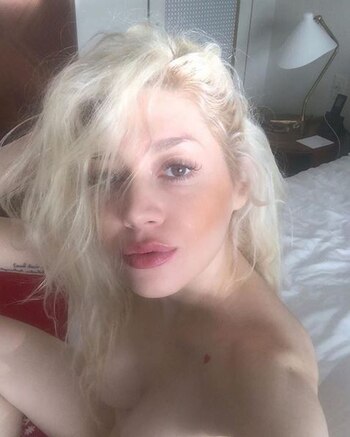 La cantante, en otra selfie