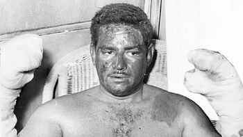 Uno de los pasajeros heridos