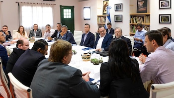 El presidente Mauricio Macri encabezó