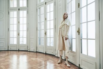 Tapado de lana y jean