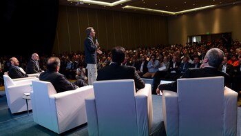 El presidente Mauricio Macri al