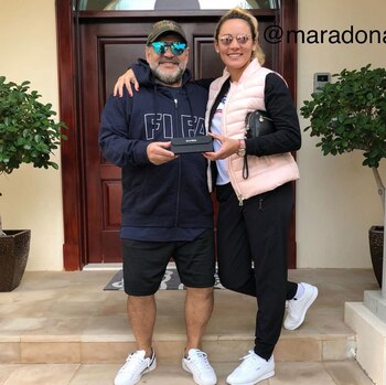 Diego y Rocío. (Foto: Instagram)