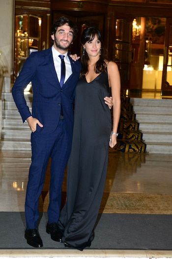 Los invitados posaron en la