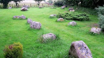 Las piedras azules fueron traídas
