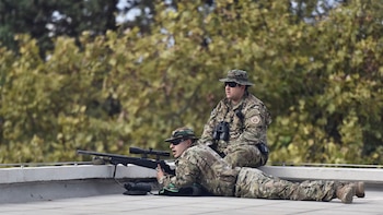 Francotiradores en los techos del