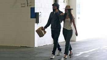 Camila Morrone y Leo Dicaprio.