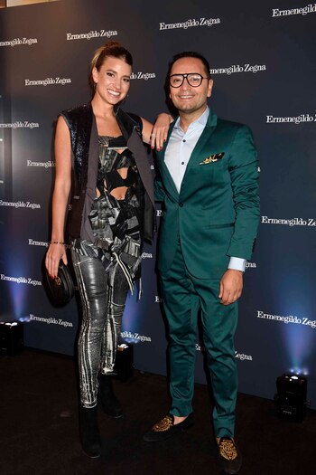 Ángeles Landaburu y Fabián Medina