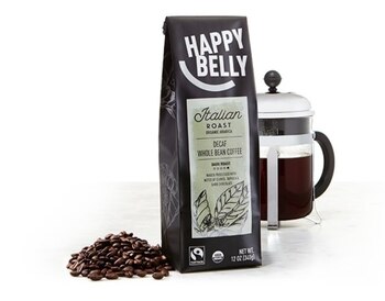 El café Happy Belly, marca
