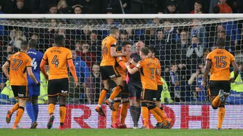 La algarabía de los futbolistas