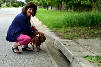 Charmaine Keevy y Georgie, el