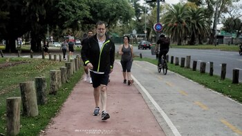 Mariano Rajoy en el cruce