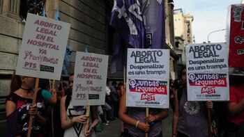 Aborto legal, seguro y gratuito: el grito en común de quienes marchan a favor (Maximiliano Luna)